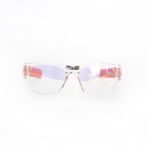 Peach Snappable Glasses: Blue Light Blocker